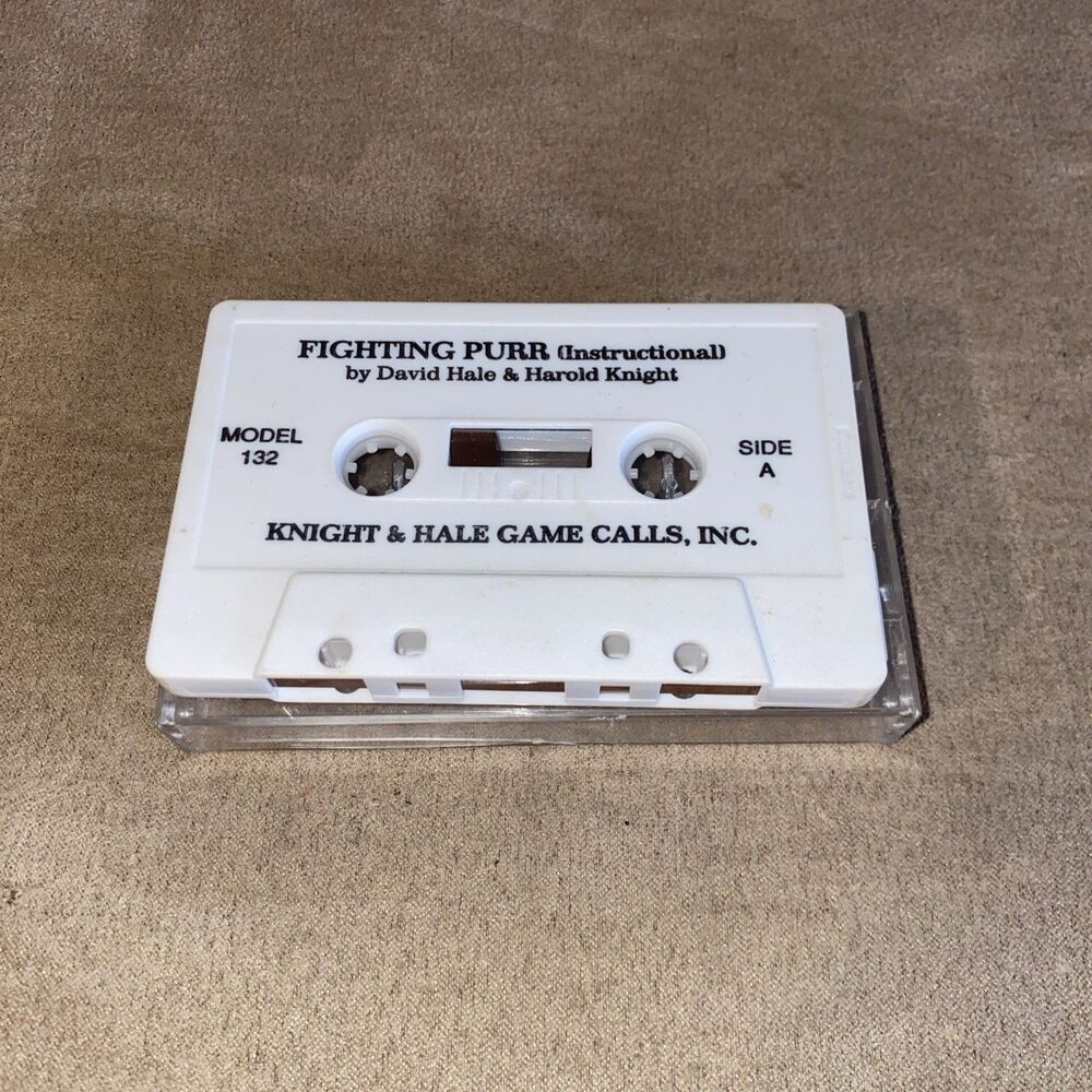 Vintage Knight & Hale Fighting PURR Sounds Of Fighting Turkey’s CASSETTE TAPE
